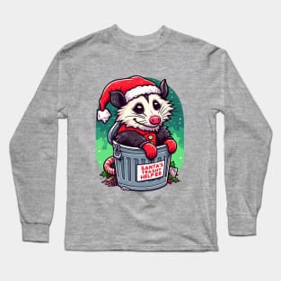 Opossum Christmas Long Sleeve T-Shirt